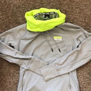 NWOT Victoria’s Secret PINK hoodie cowl neck Small